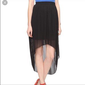 NWT Philosophy Pleated High Low Skirt